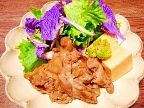 軟らか豚肉☆生姜焼き